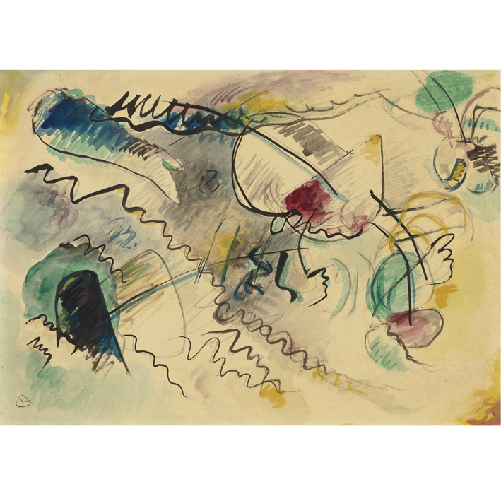  瓦西里·康丁斯基 wassily kandinsky ——无题17